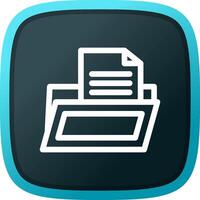 Folder Creative Icon Design vector