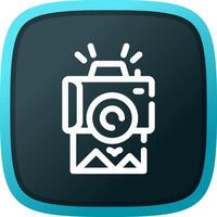 Instant Photos Creative Icon Design vector