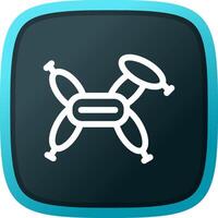 Balloon Modelling Creative Icon Design vector