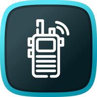 Walkie Talkies Creative Icon Design vector