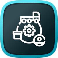 Supply Chain Creative Icon Design vector