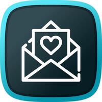 Love Letter Creative Icon Design vector