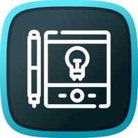 Graphic Tablet Creative Icon Design vector