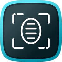 Biometrics Creative Icon Design vector