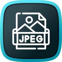 Jpeg Creative Icon Design vector