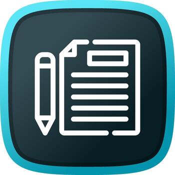 Script Creative Icon Design vector