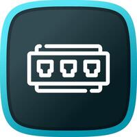 Hub Creative Icon Design vector
