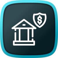 Banking Security Creative Icon Design vector