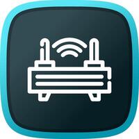 Router Creative Icon Design vector