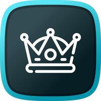 Crown Creative Icon Design vector