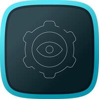 Eye Setting Creative Icon Design vector