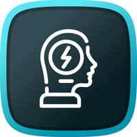 Brainstorm Creative Icon Design vector