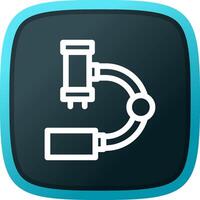 Microscope Creative Icon Design vector