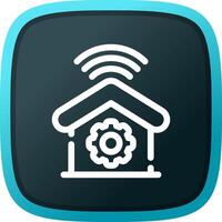 Home Automation Creative Icon Design vector