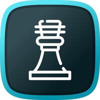 Chess Game Creative Icon Design vector