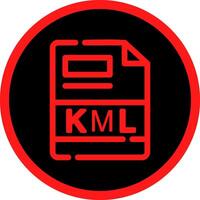 KML Creative Icon Design vector