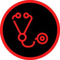 Stethoscope Creative Icon Design vector