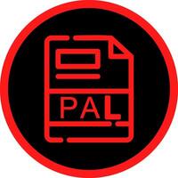 PAL Creative Icon Design vector