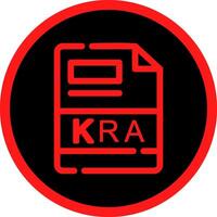 KRA Creative Icon Design vector
