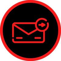 Forward Creative Icon Design vector