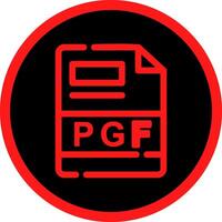 PGF Creative Icon Design vector