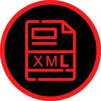 XML Creative Icon Design vector