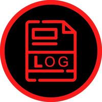 LOG Creative Icon Design vector