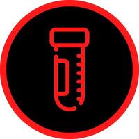 Test Tube Creative Icon Design vector