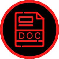 DOC Creative Icon Design vector