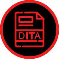 DITA Creative Icon Design vector