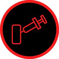 Vaccine Creative Icon Design vector