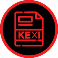 kexi creativo icono diseño vector