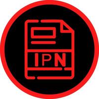 IPN Creative Icon Design vector