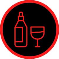 Wine Creative Icon Design vector