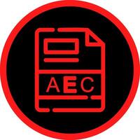 AEC Creative Icon Design vector