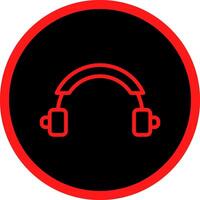 Headphone Creative Icon Design vector