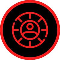 Targeting Creative Icon Design vector