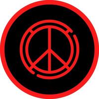 Peace Creative Icon Design vector