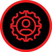 Personalization Creative Icon Design vector