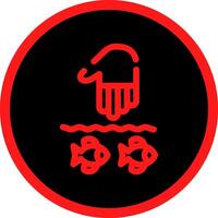 Holding Catch Creative Icon Design vector