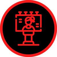 Billboard Creative Icon Design vector