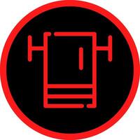 Towel Creative Icon Design vector