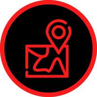 Location Creative Icon Design vector