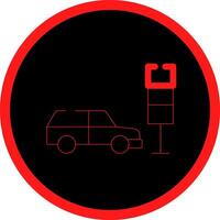 Taxi Signal Creative Icon Design vector