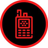 Walkie Talkie Creative Icon Design vector