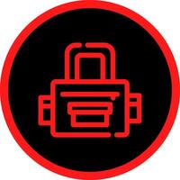 Bag Creative Icon Design vector