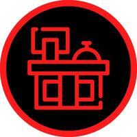 Reception Creative Icon Design vector