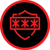 Password Creative Icon Design vector