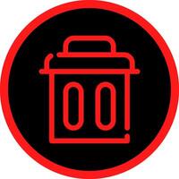 Delete Creative Icon Design vector