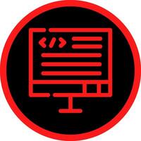 Code Creative Icon Design vector